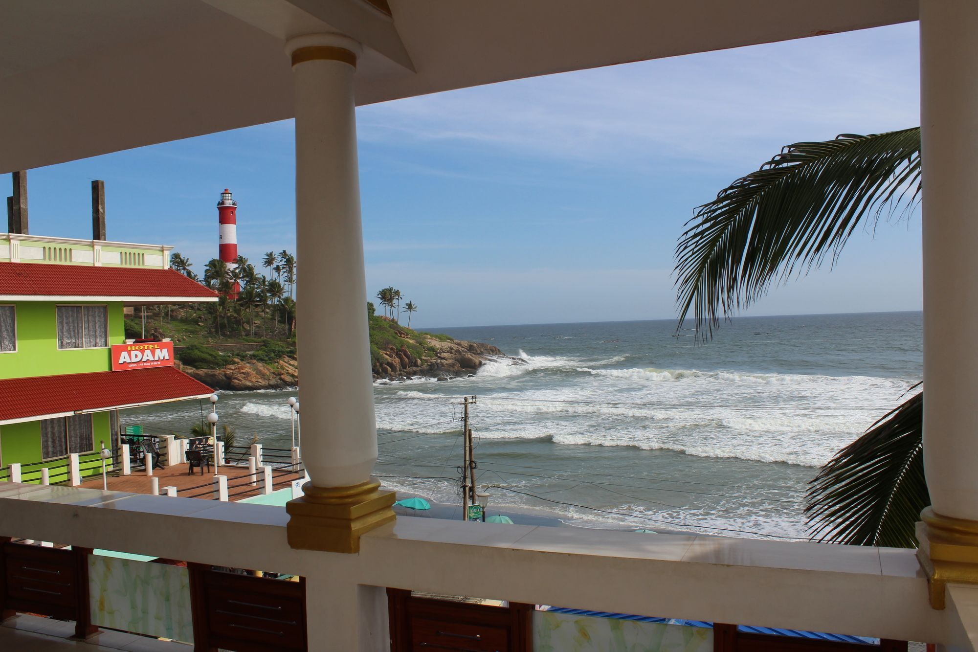 Hotel Sea View Palace - The Beach Hotel, Ковалам Экстерьер фото